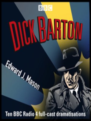 cover image of Dick Barton, Special Agent